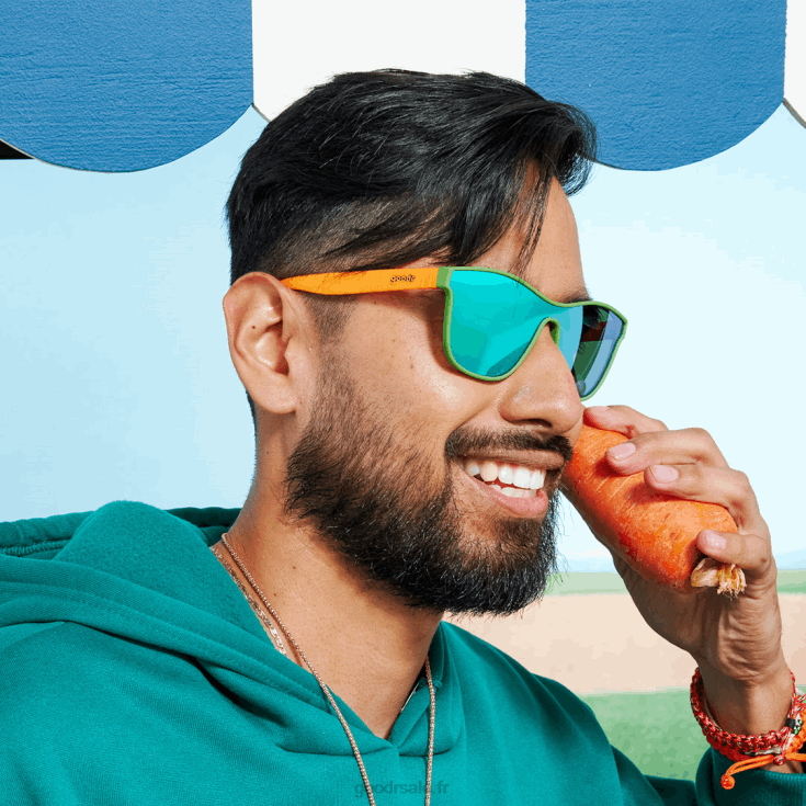 Goodr T6H2X134 24 lunettes de soleil carotte