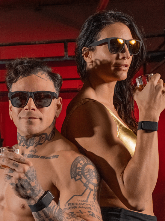 Goodr T6H2X61 les burpees au bourbon de Belzébuth