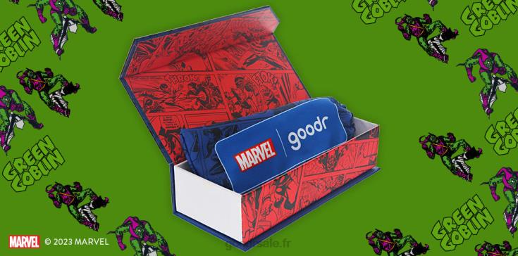 Goodr T6H2X49 marvel comics lunettes de gobelin vert