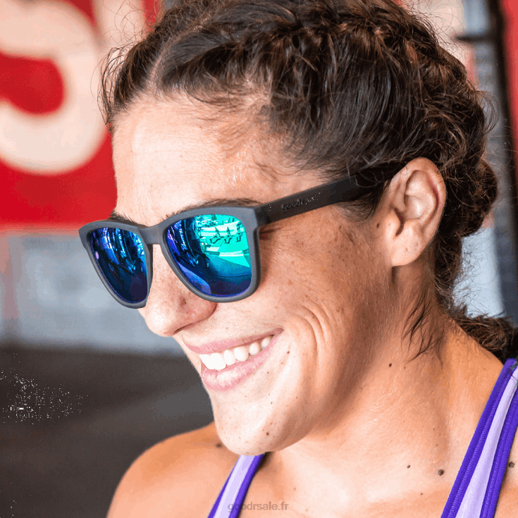 Goodr T6H2X6 mobilité squat dos argenté